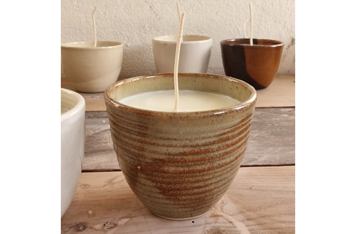 kologisk soyavokslys i krukke (gr-meleret)