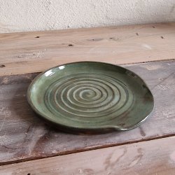 Spoonrest / Skeholder (gr�n)