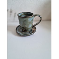 Espressokop med underkop (Grn)
