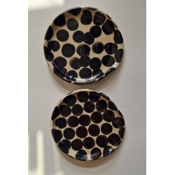 Spoonrest / Skeholder (sorte prikker)