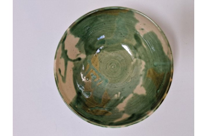 Grn serveringsskl - Mellemstor