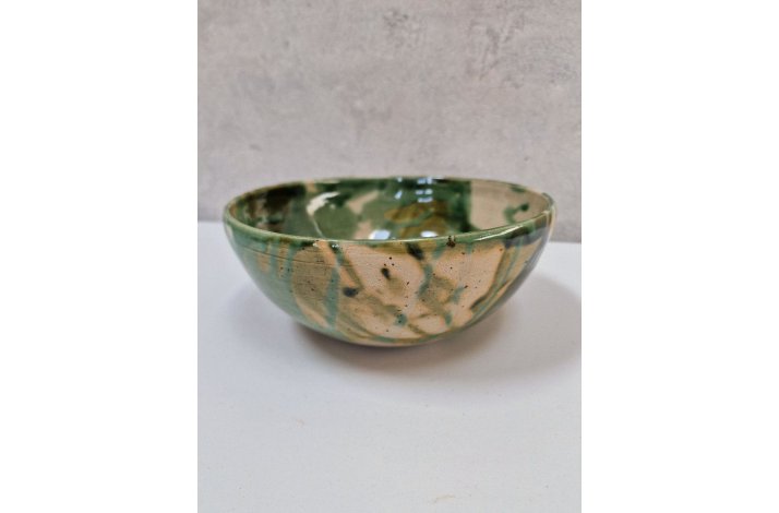 Grn serveringsskl - Mellemstor