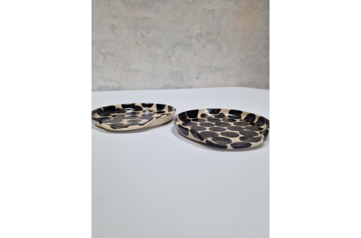 Spoonrest / Skeholder (sorte prikker)