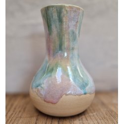 Stor vase - pastelfarver