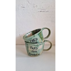 Kop med tekst +hank (grn)