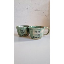 Kop med tekst +hank (grn)