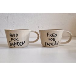 Kop med tekst og hank - blank neutral