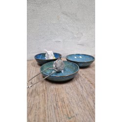 Sm� keramik sk�le - Havets Bl� Nuancer