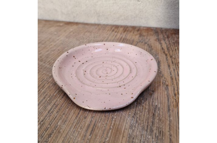 Spoonrest - lyserd m. lava pletter