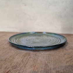 Stor bl spiral-tallerken