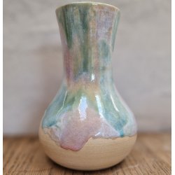 Stor vase - pastelfarver